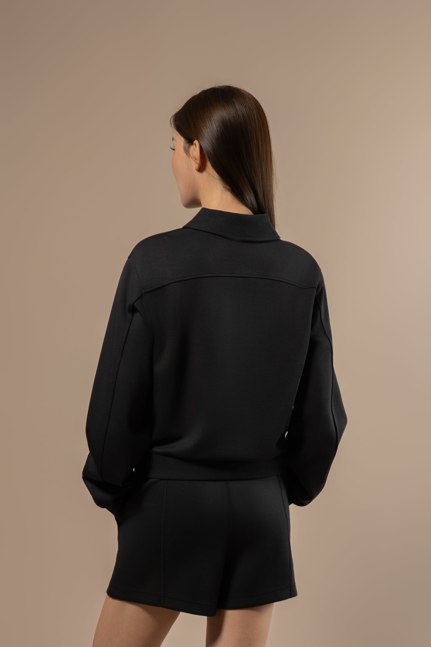 DY 雲朵棉POLO半拉鏈衛衣