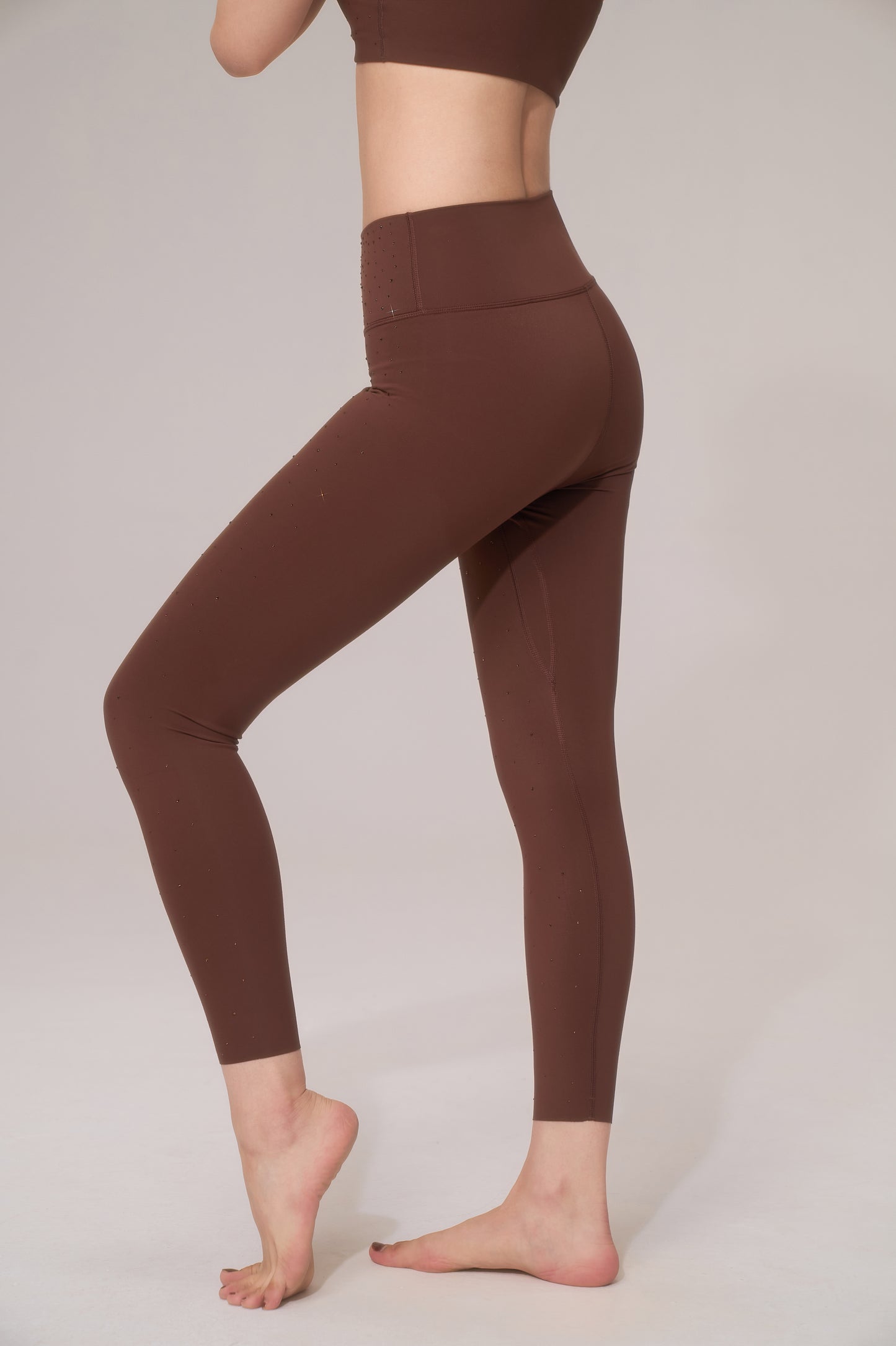 DY 帶鑽裸感緊身瑜伽褲 Diamond Contour fit High-Rise tight pant