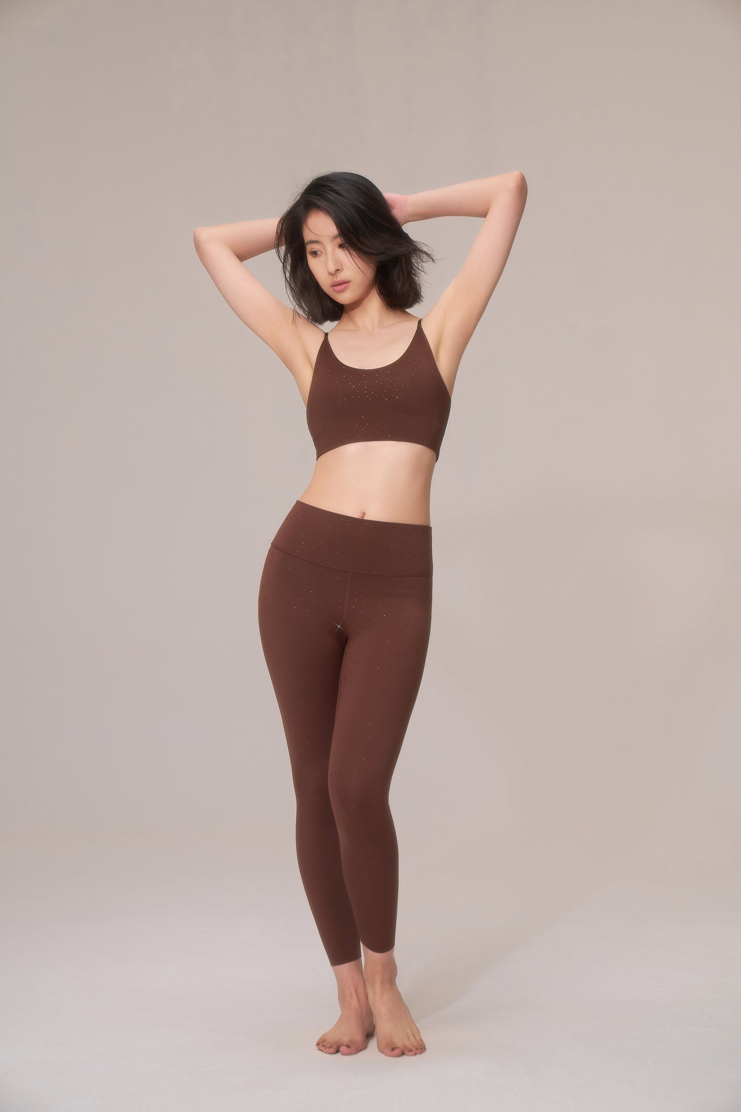 DY 帶鑽裸感緊身瑜伽褲 Diamond Contour fit High-Rise tight pant