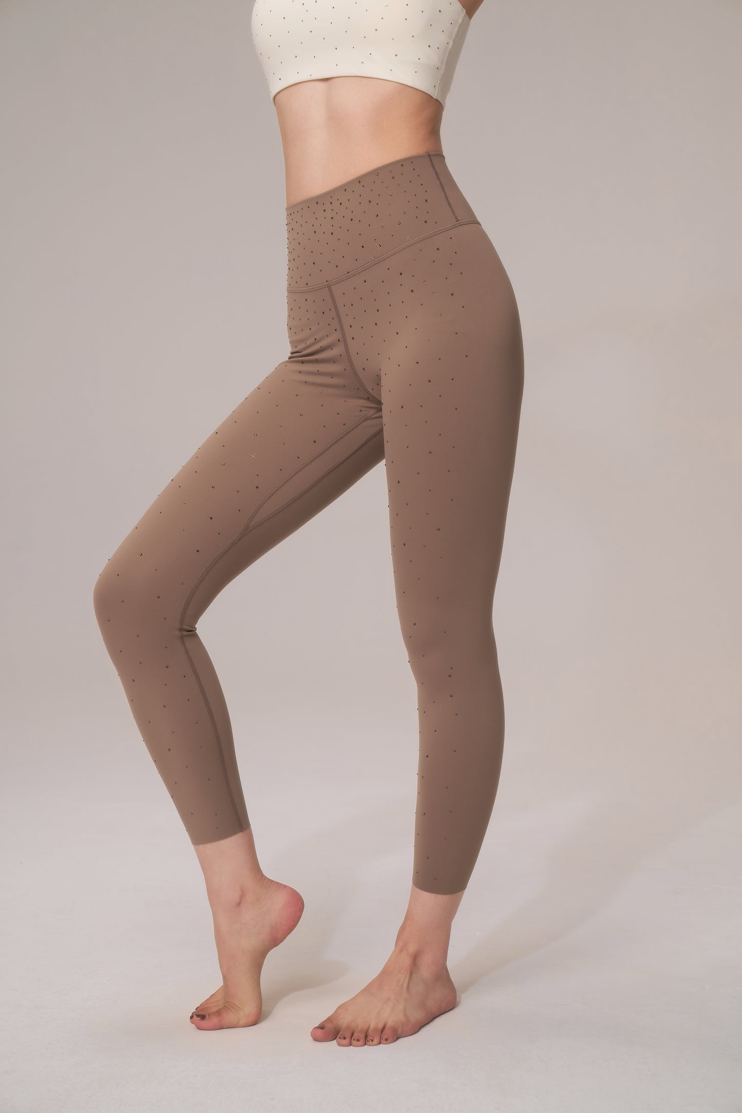 DY 帶鑽裸感緊身瑜伽褲 Diamond Contour fit High-Rise tight pant