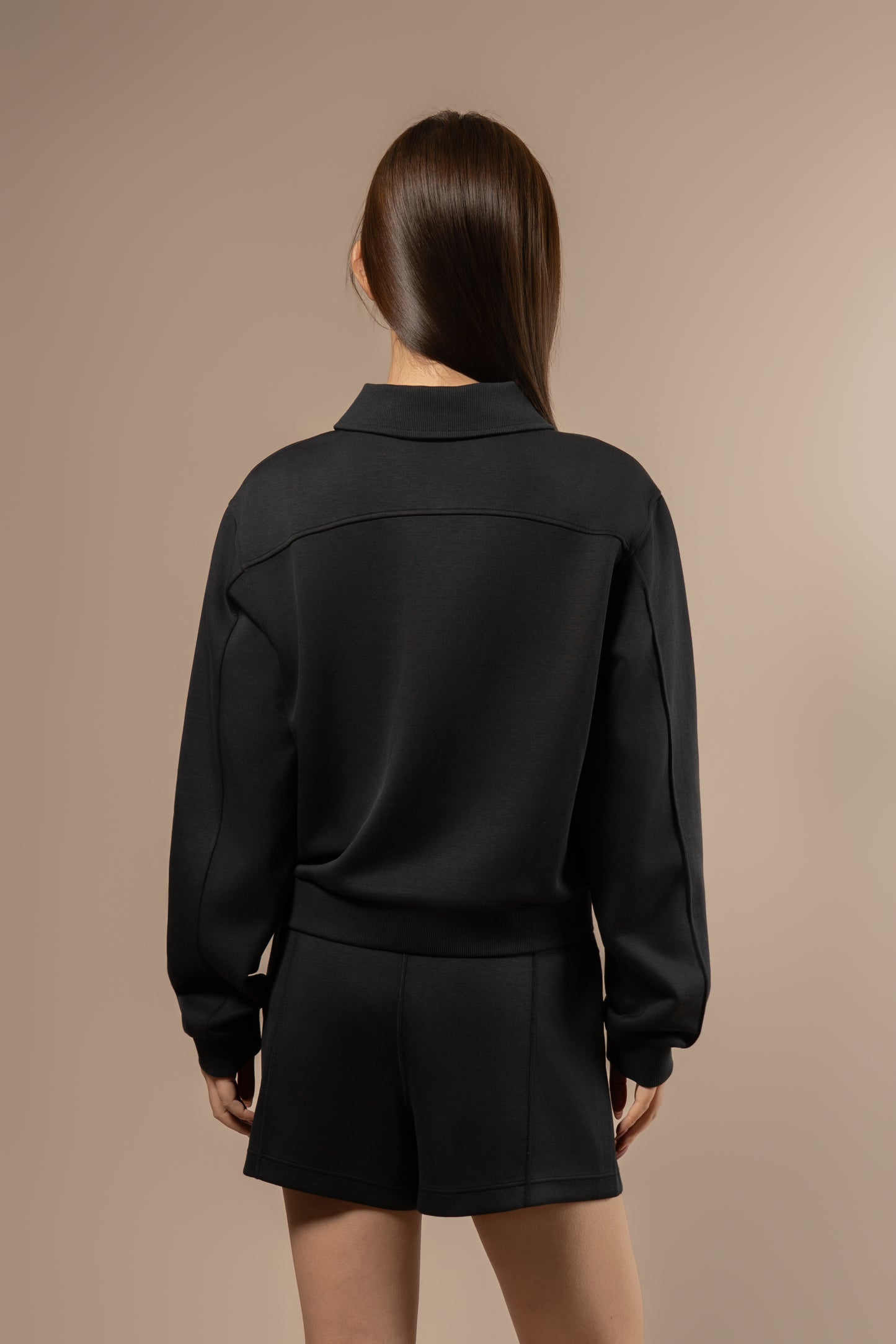 DY 雲朵棉POLO半拉鏈衛衣