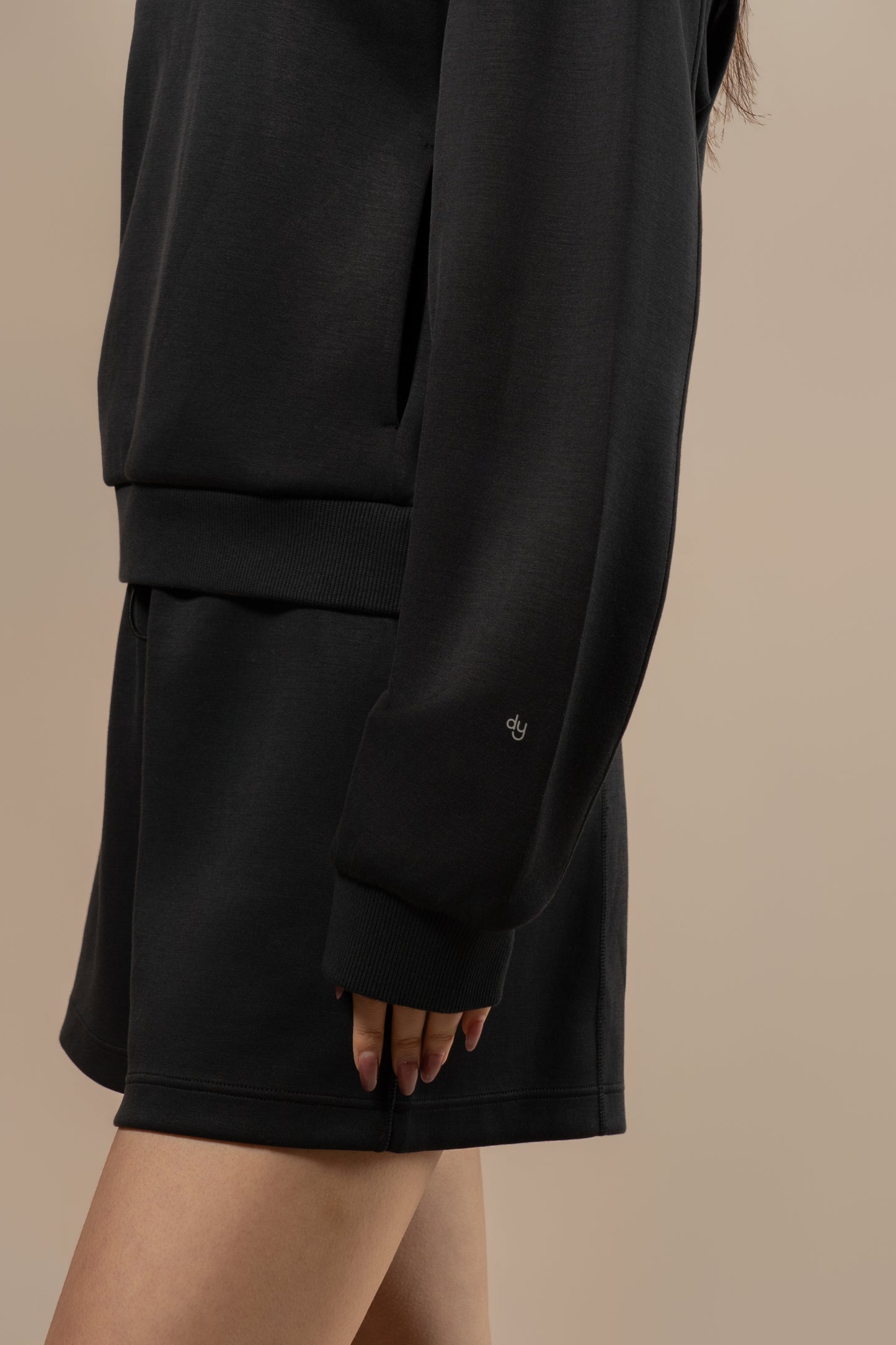 DY 雲朵棉POLO半拉鏈衛衣