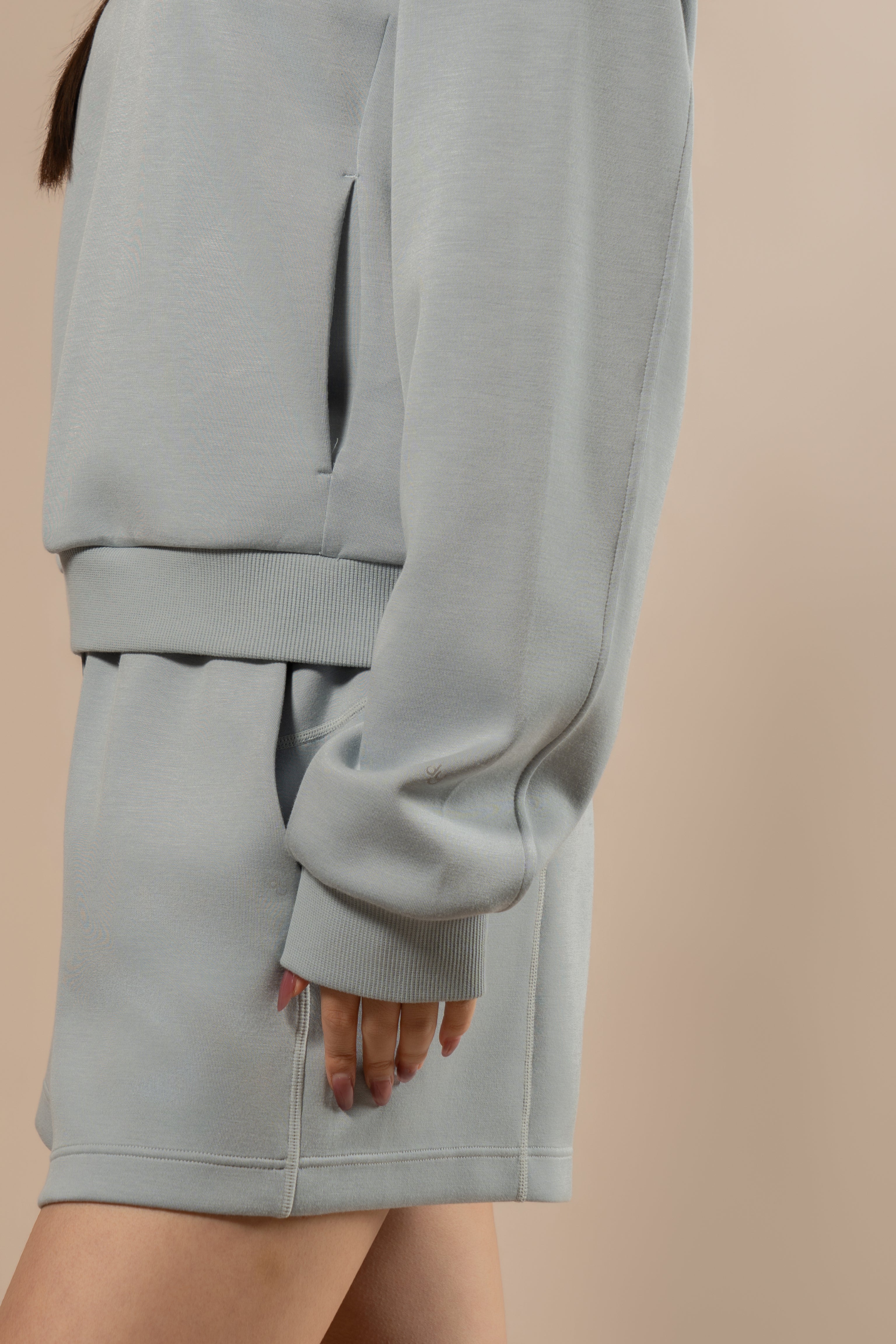 DY 雲朵棉POLO半拉鏈衛衣