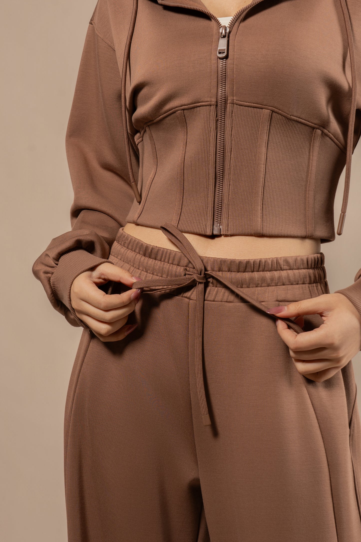 DY 雲朵棉抽繩直筒運動褲