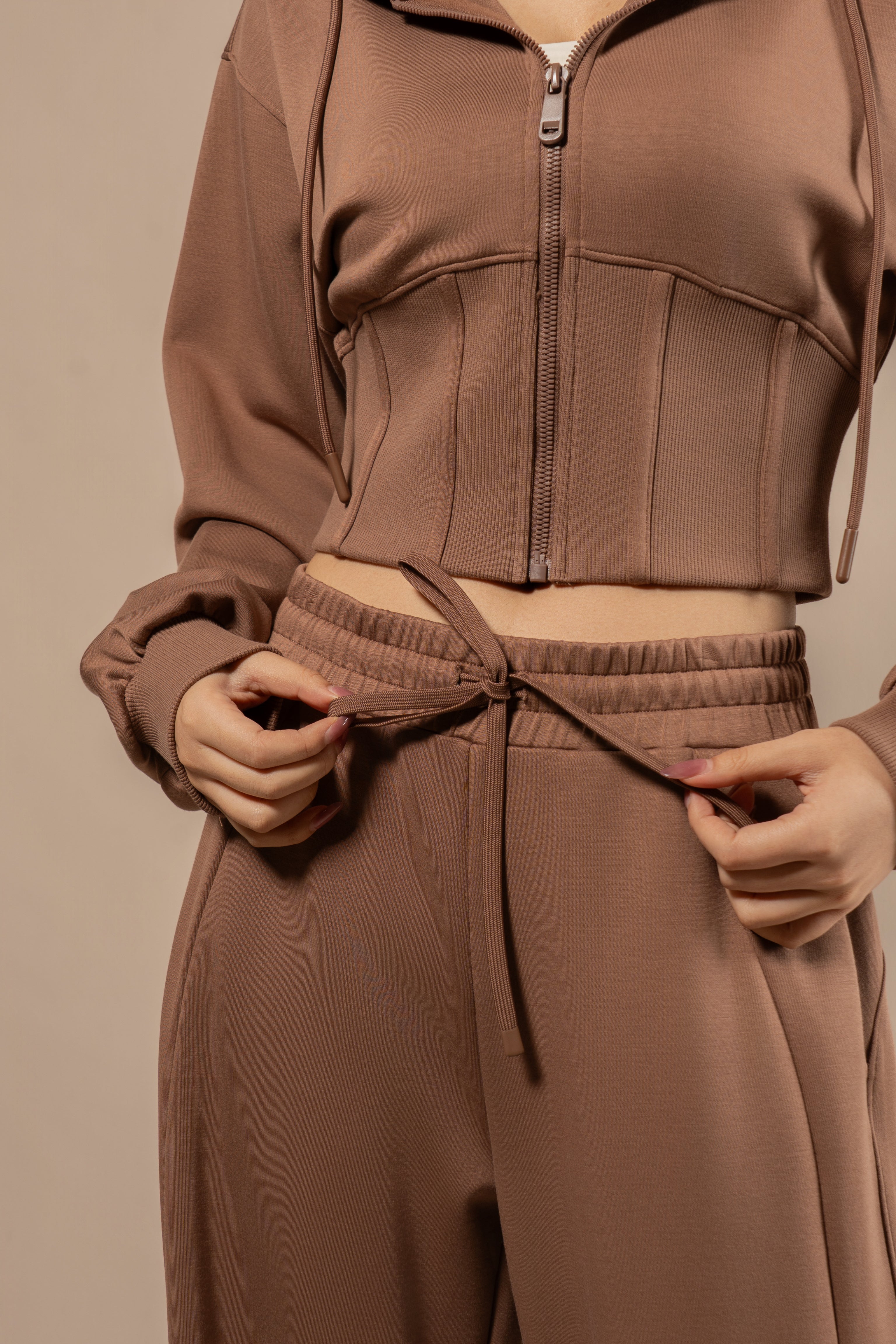 DY 雲朵棉抽繩直筒運動褲