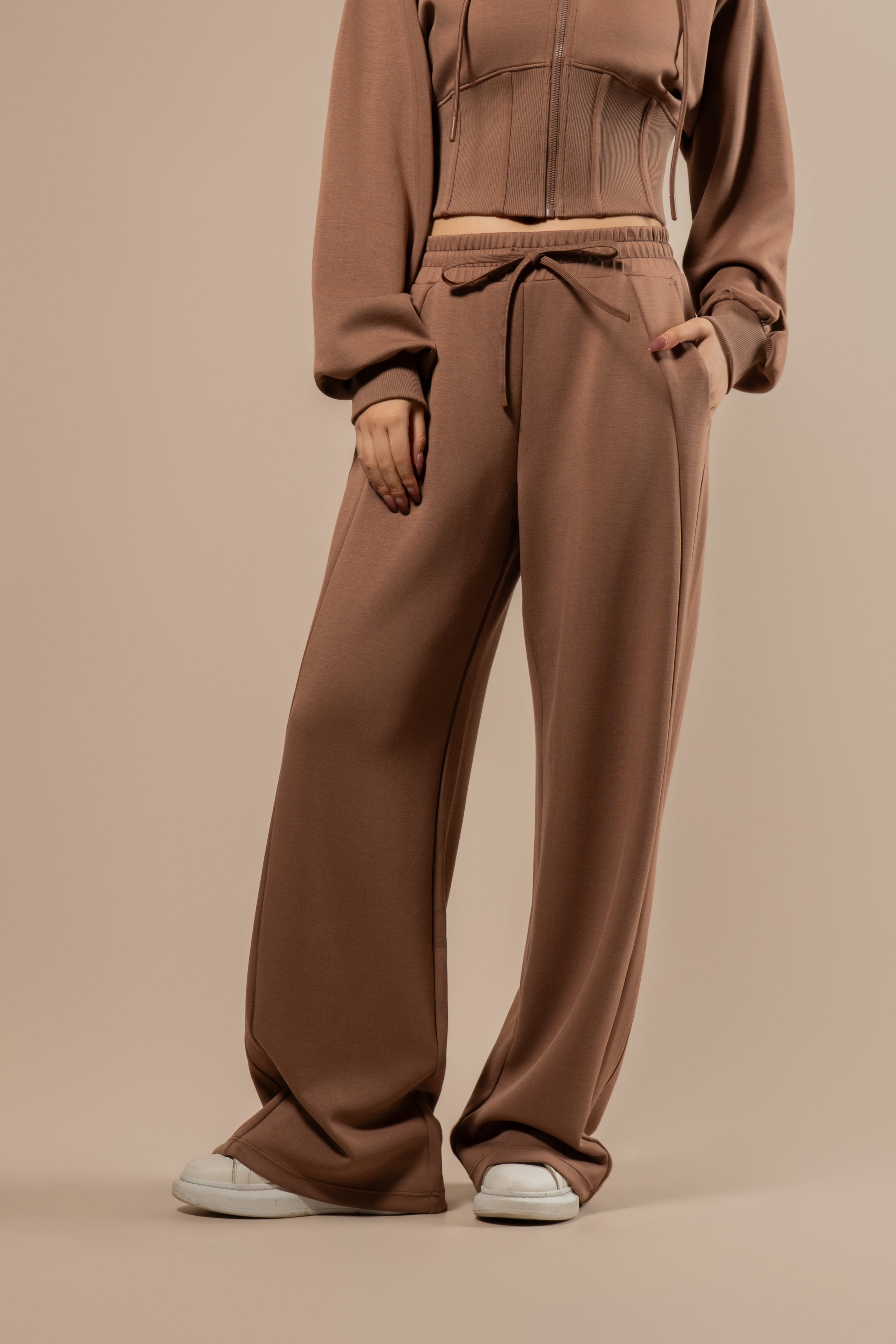 DY 雲朵棉抽繩直筒運動褲