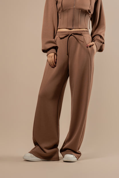 DY 雲朵棉抽繩直筒運動褲