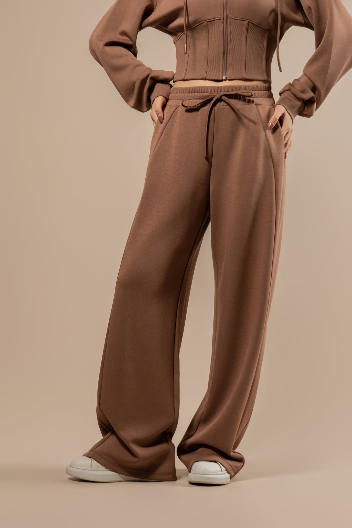 DY 雲朵棉抽繩直筒運動褲