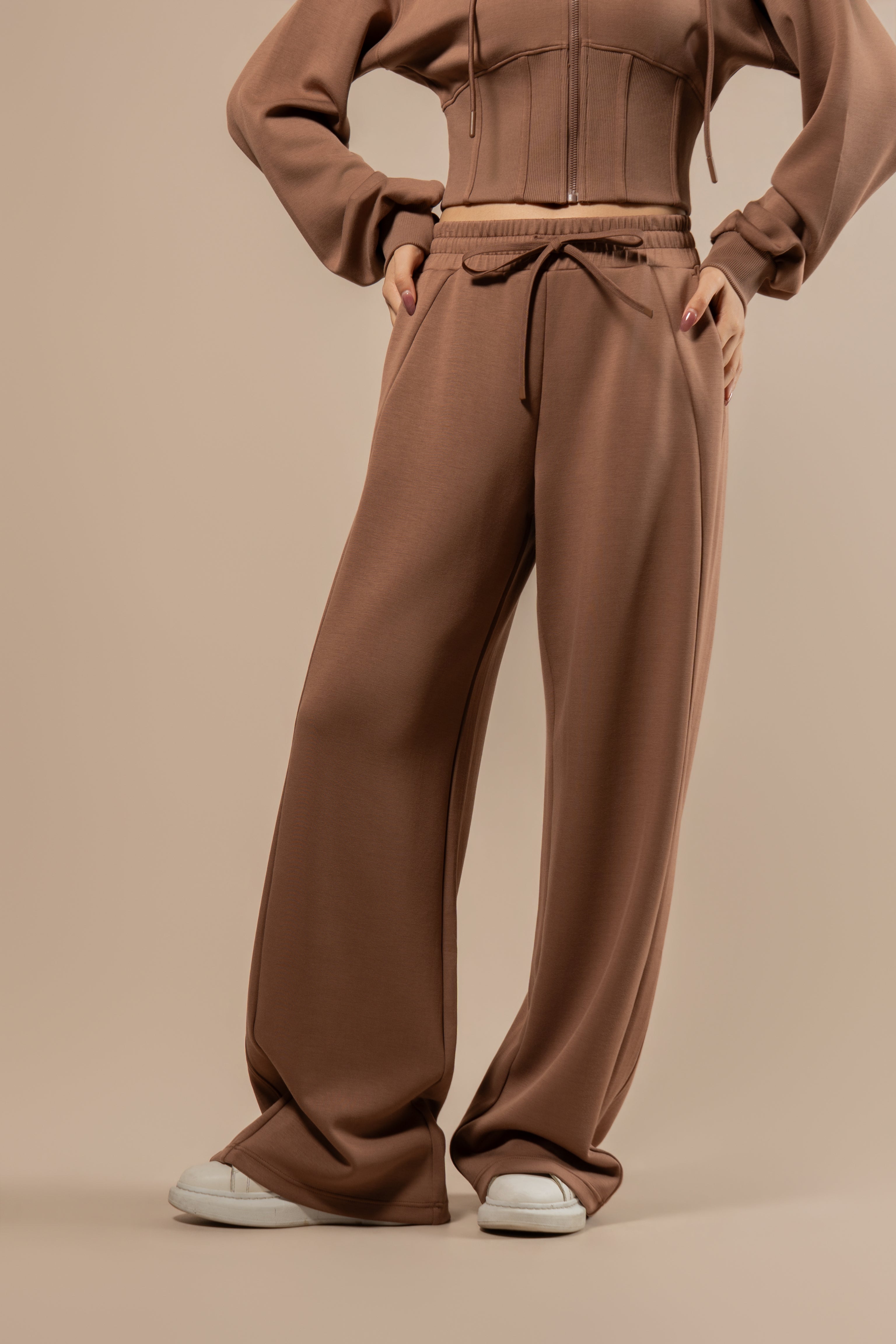 DY 雲朵棉抽繩直筒運動褲