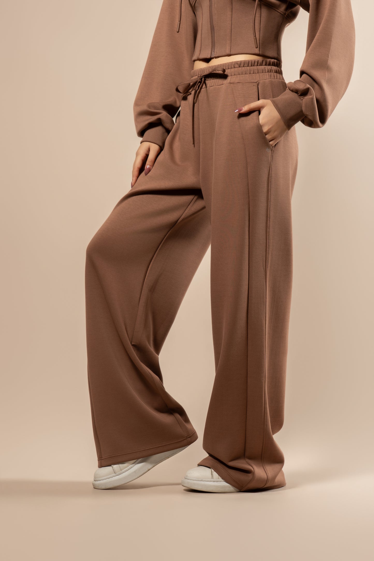 DY 雲朵棉抽繩直筒運動褲