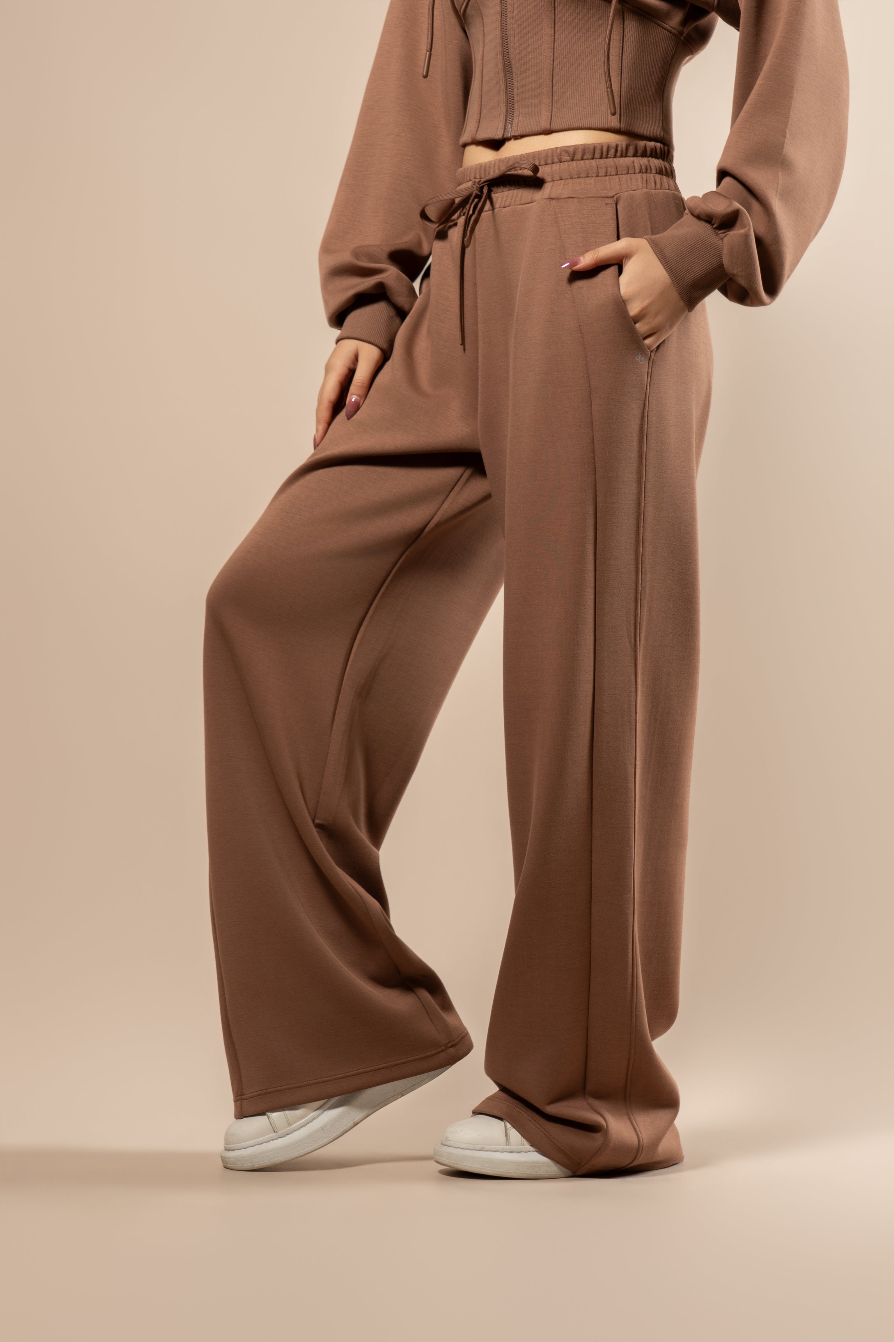 DY 雲朵棉抽繩直筒運動褲