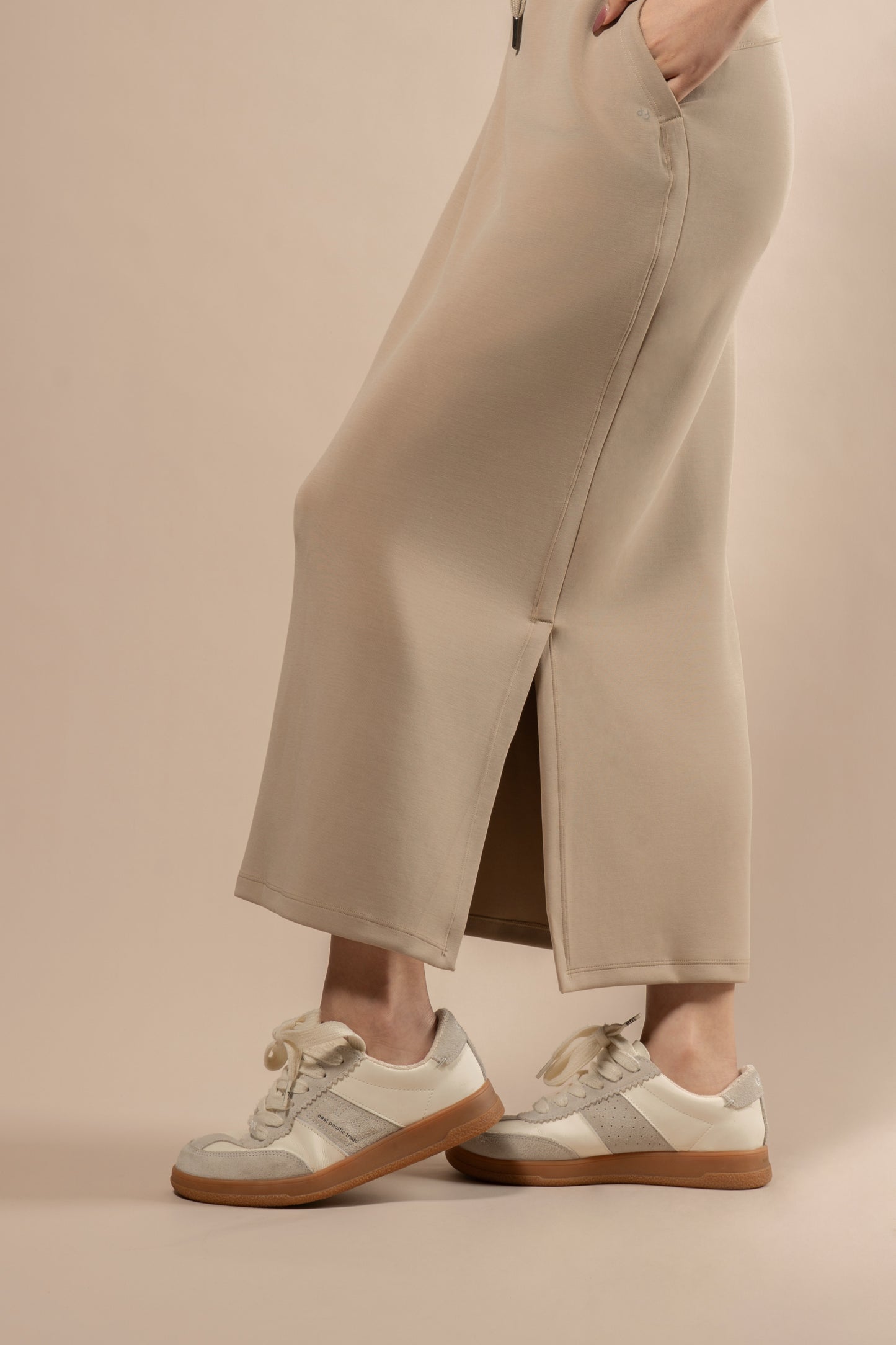 DY 雲朵棉抽繩長裙