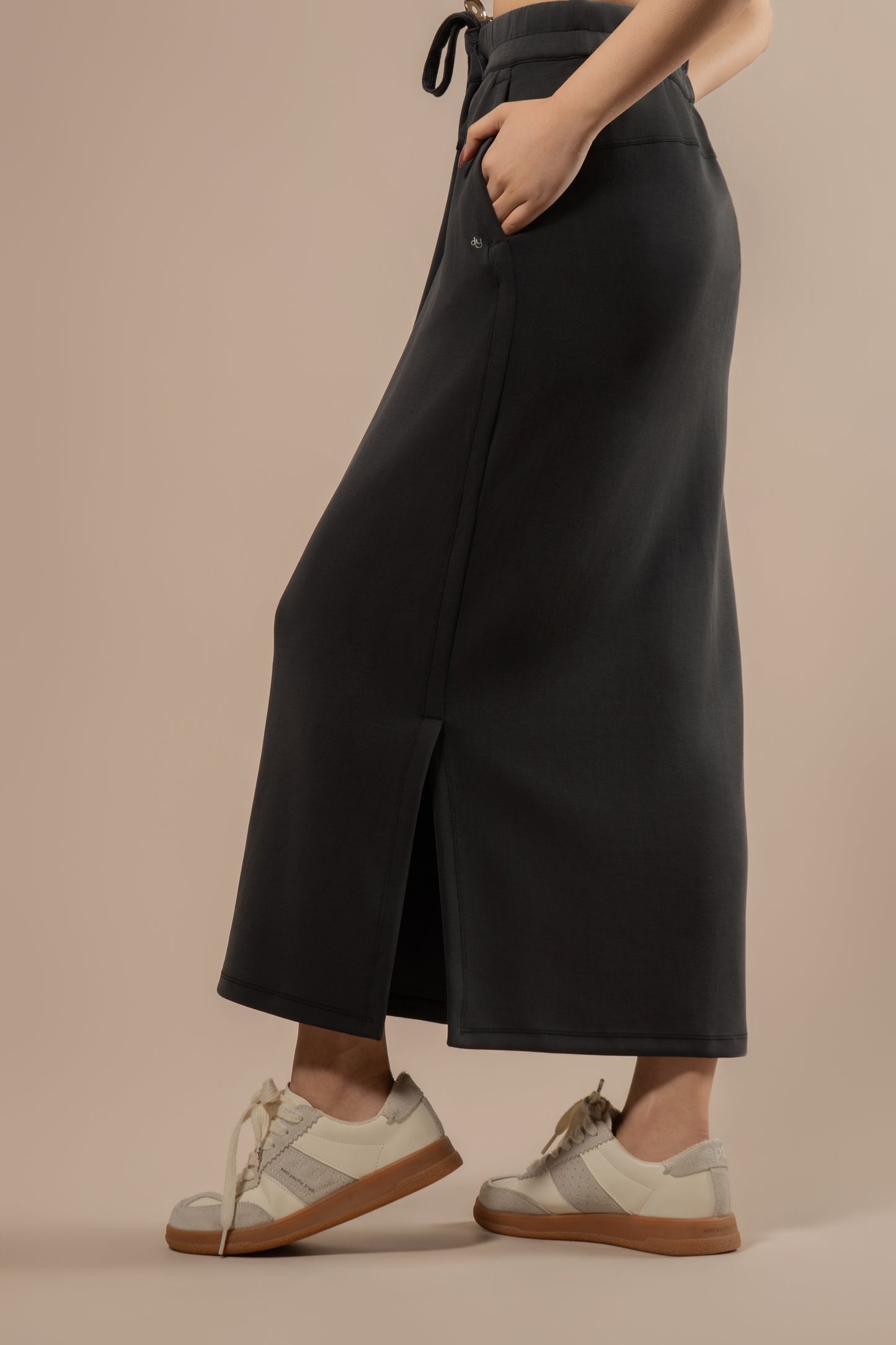 DY 雲朵棉抽繩長裙