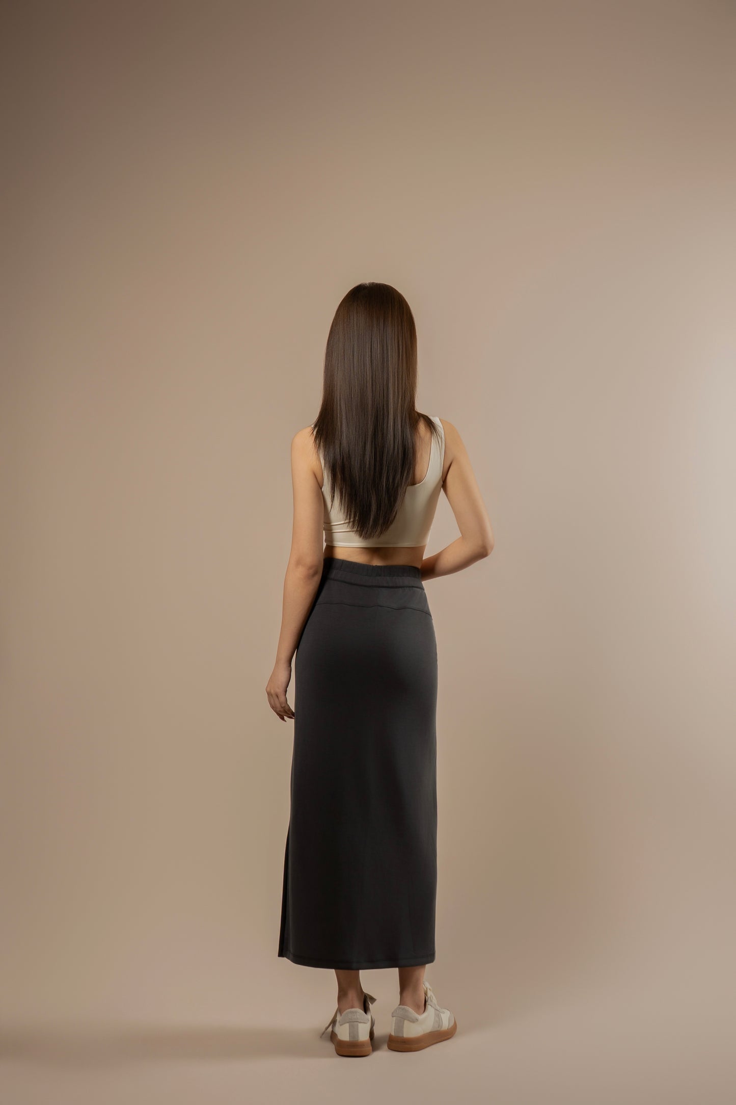 DY 雲朵棉抽繩長裙