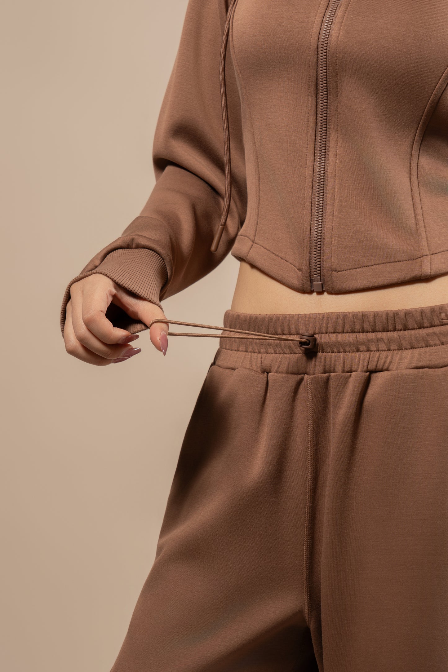 DY 雲朵棉直筒鬆緊腰長褲