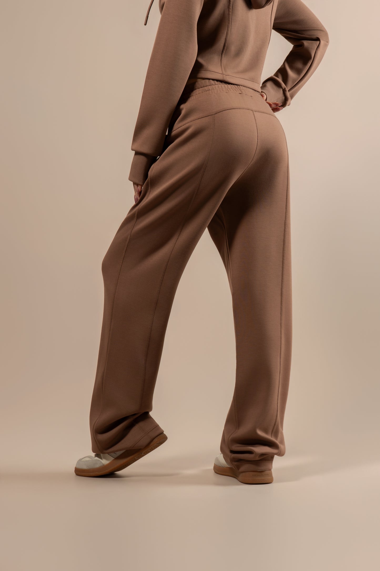 DY 雲朵棉直筒鬆緊腰長褲