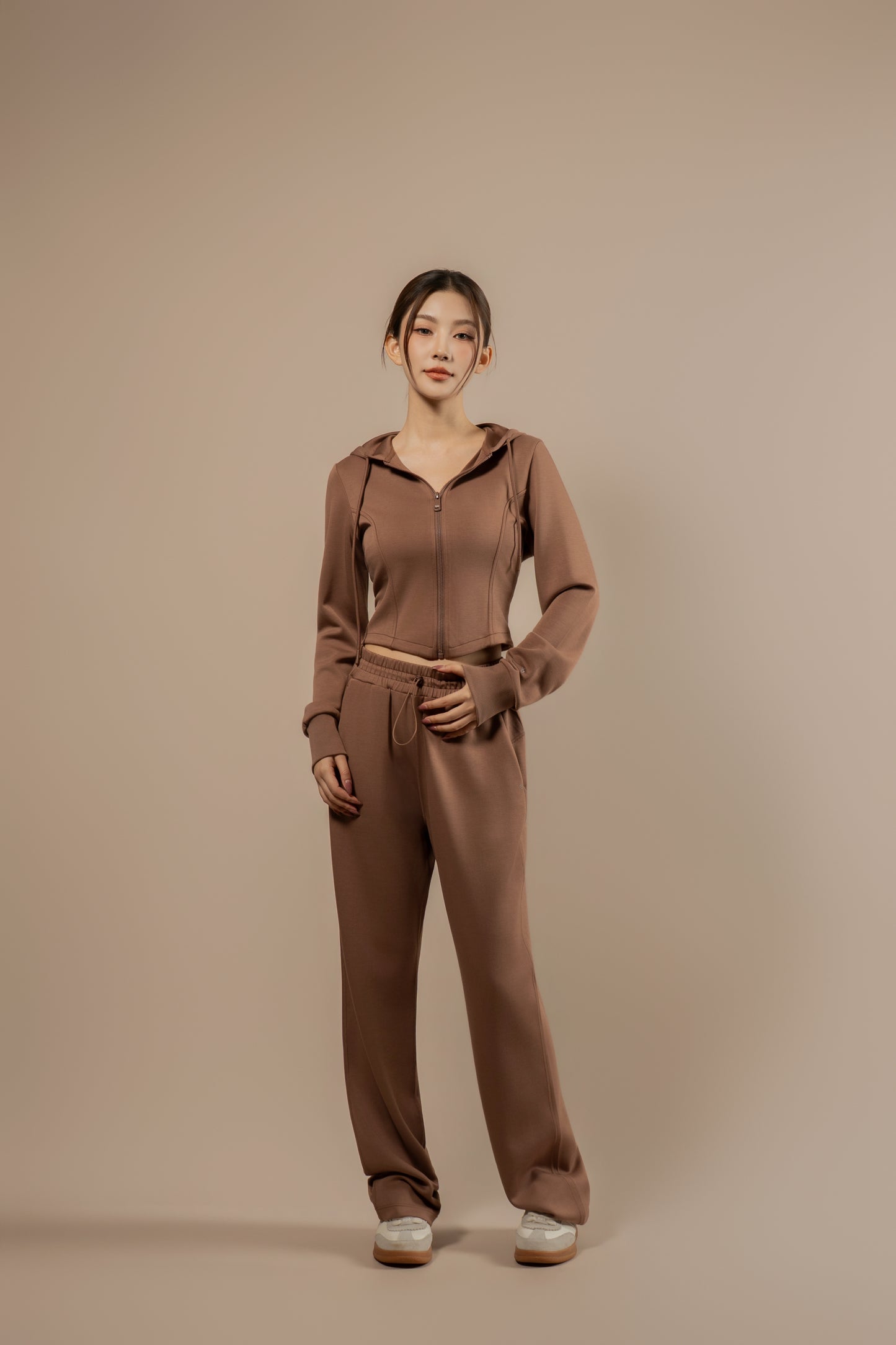 DY 雲朵棉直筒鬆緊腰長褲