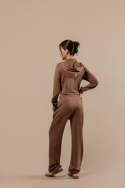 DY 雲朵棉連帽修腰外套