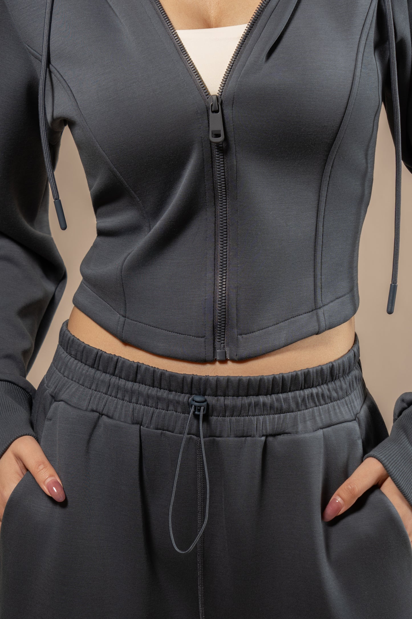 DY 雲朵棉直筒鬆緊腰長褲