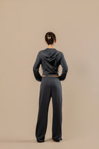 DY 雲朵棉連帽修腰外套