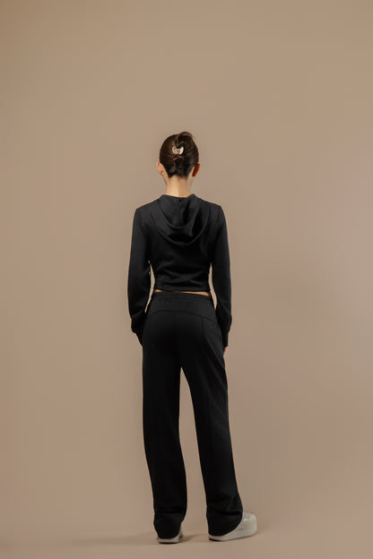 DY 雲朵棉直筒鬆緊腰長褲