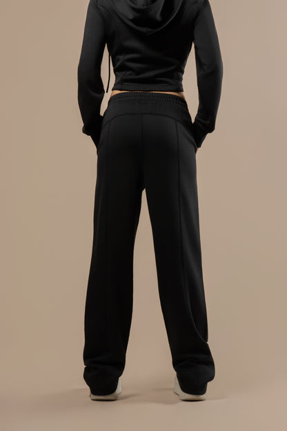 DY 雲朵棉直筒鬆緊腰長褲