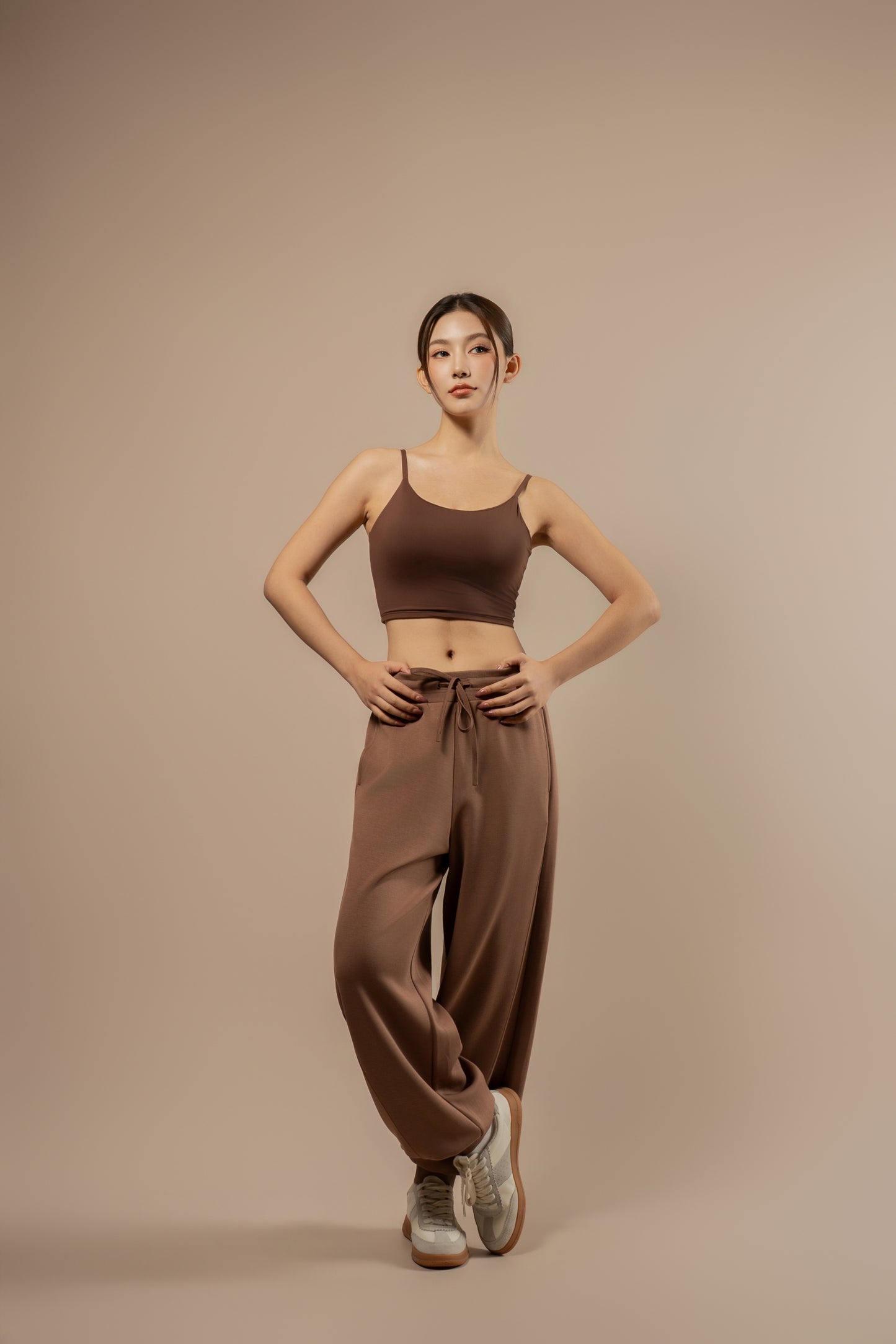 DY 雲朵棉束脚美式休閑運動褲