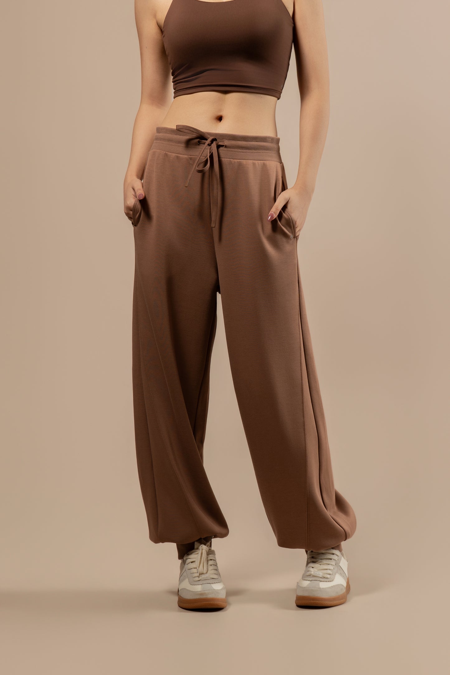 DY 雲朵棉束脚美式休閑運動褲