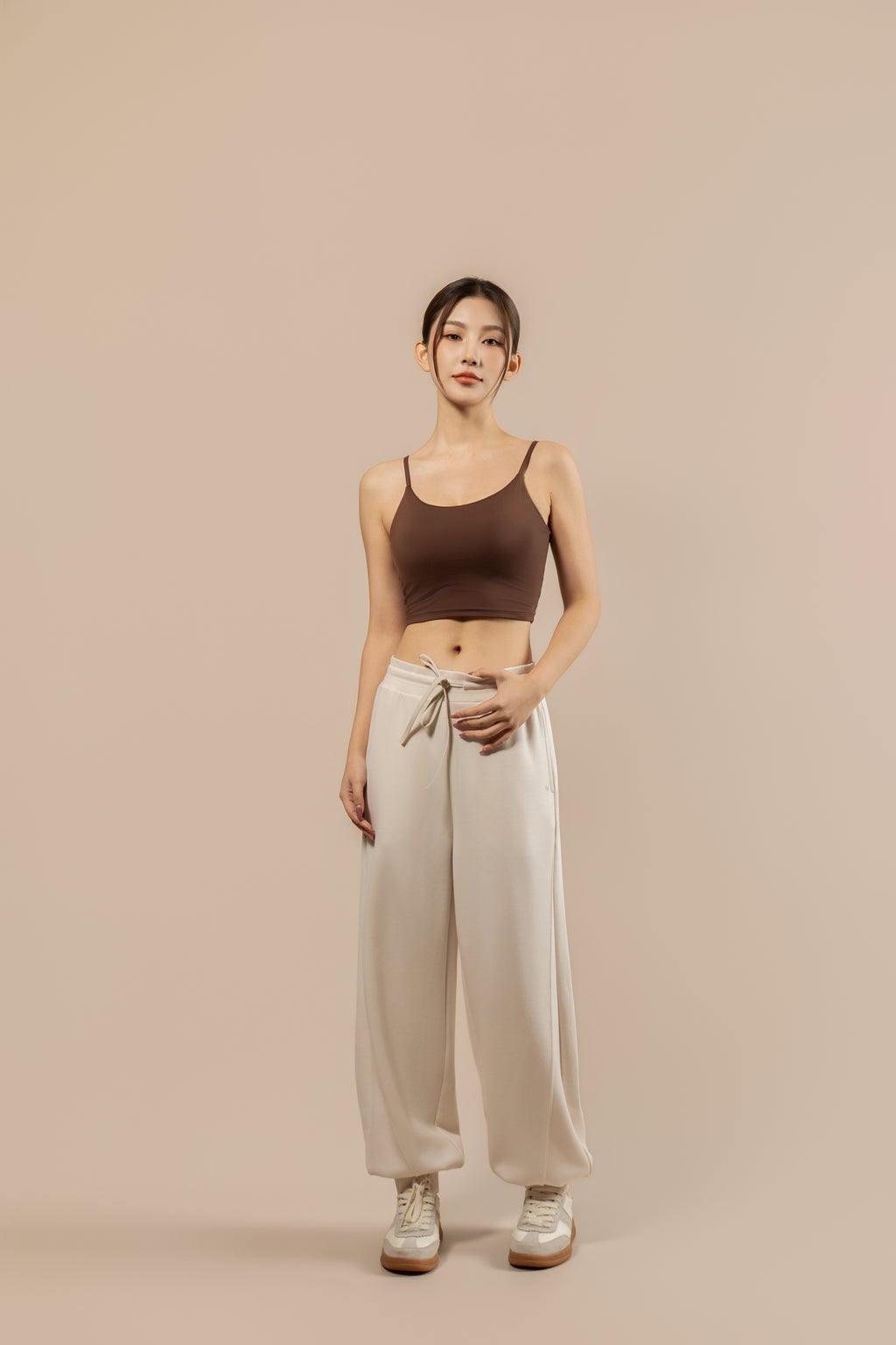 DY 雲朵棉束脚美式休閑運動褲