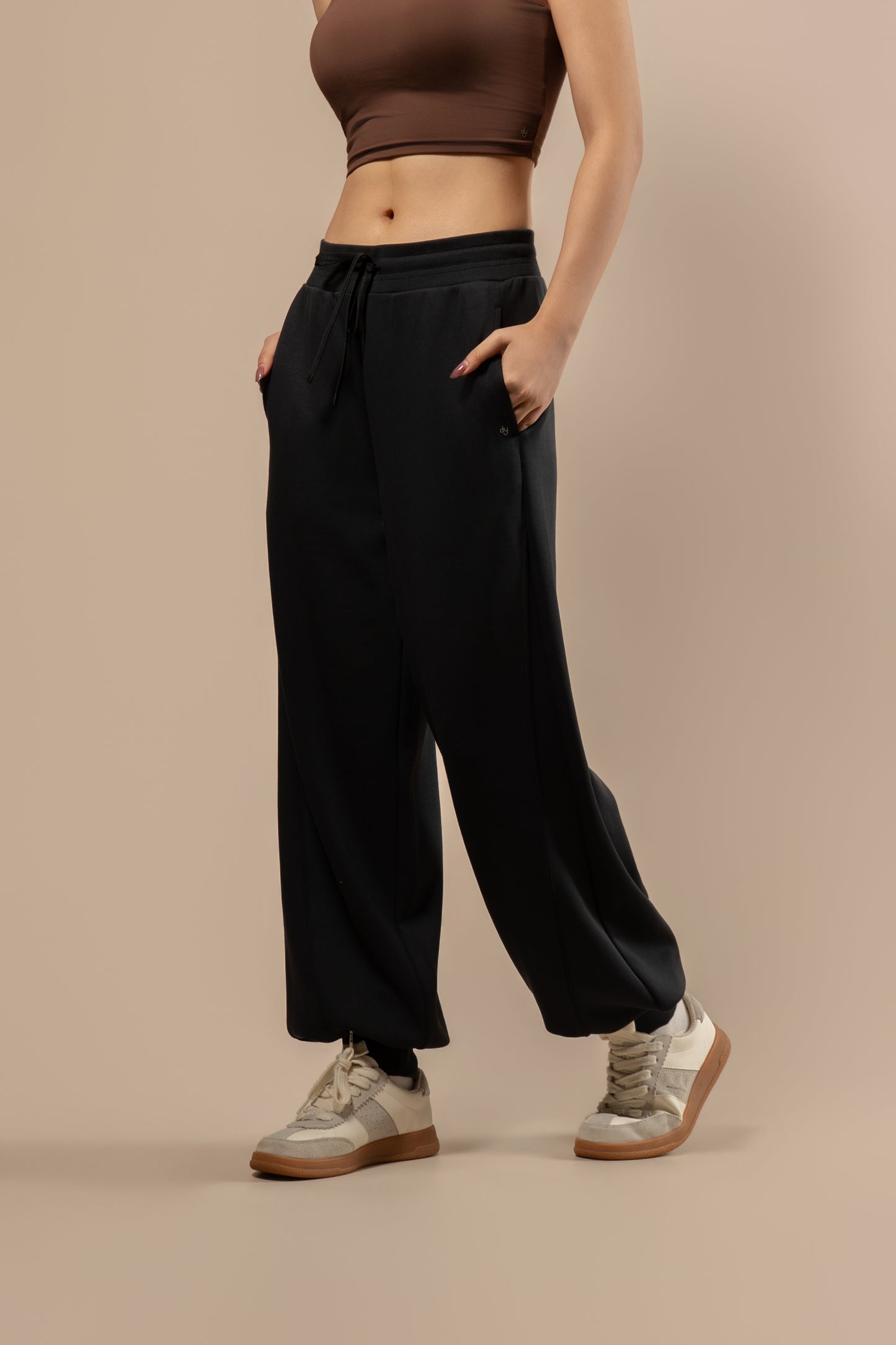 DY 雲朵棉束脚美式休閑運動褲