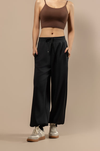 DY 雲朵棉束脚美式休閑運動褲