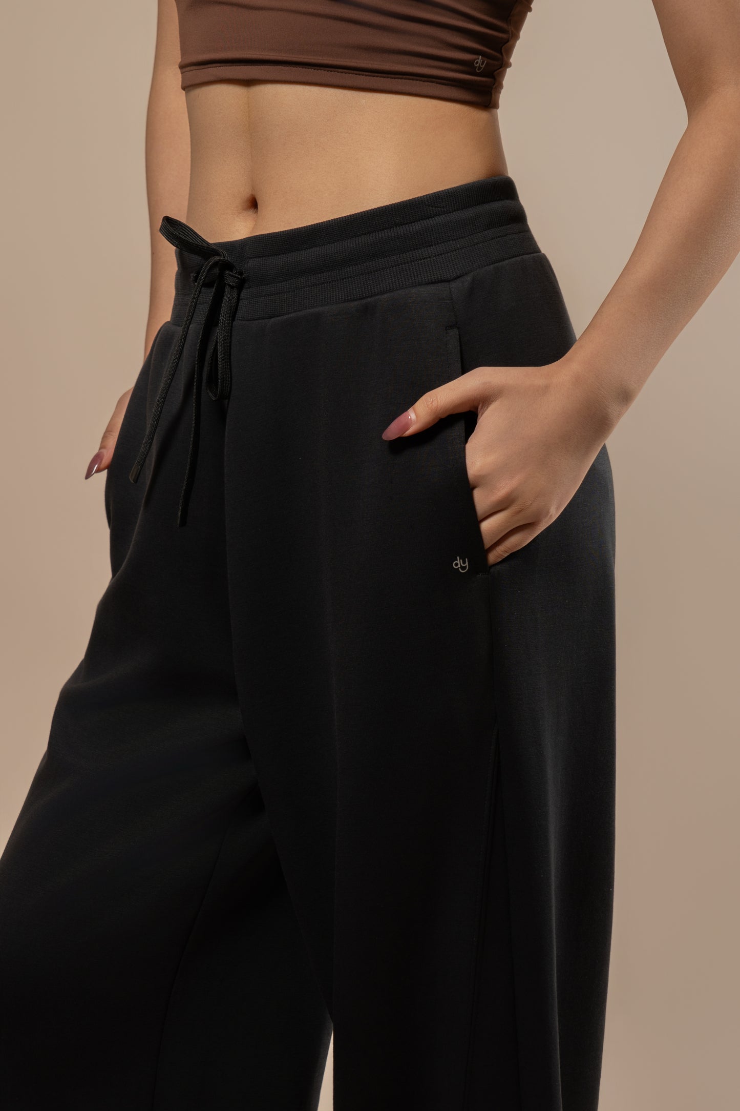 DY 雲朵棉束脚美式休閑運動褲