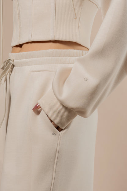 DY 雲朵棉抽繩直筒運動褲