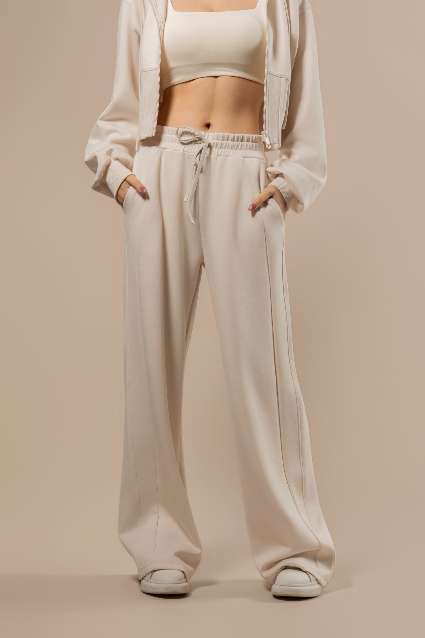 DY 雲朵棉抽繩直筒運動褲