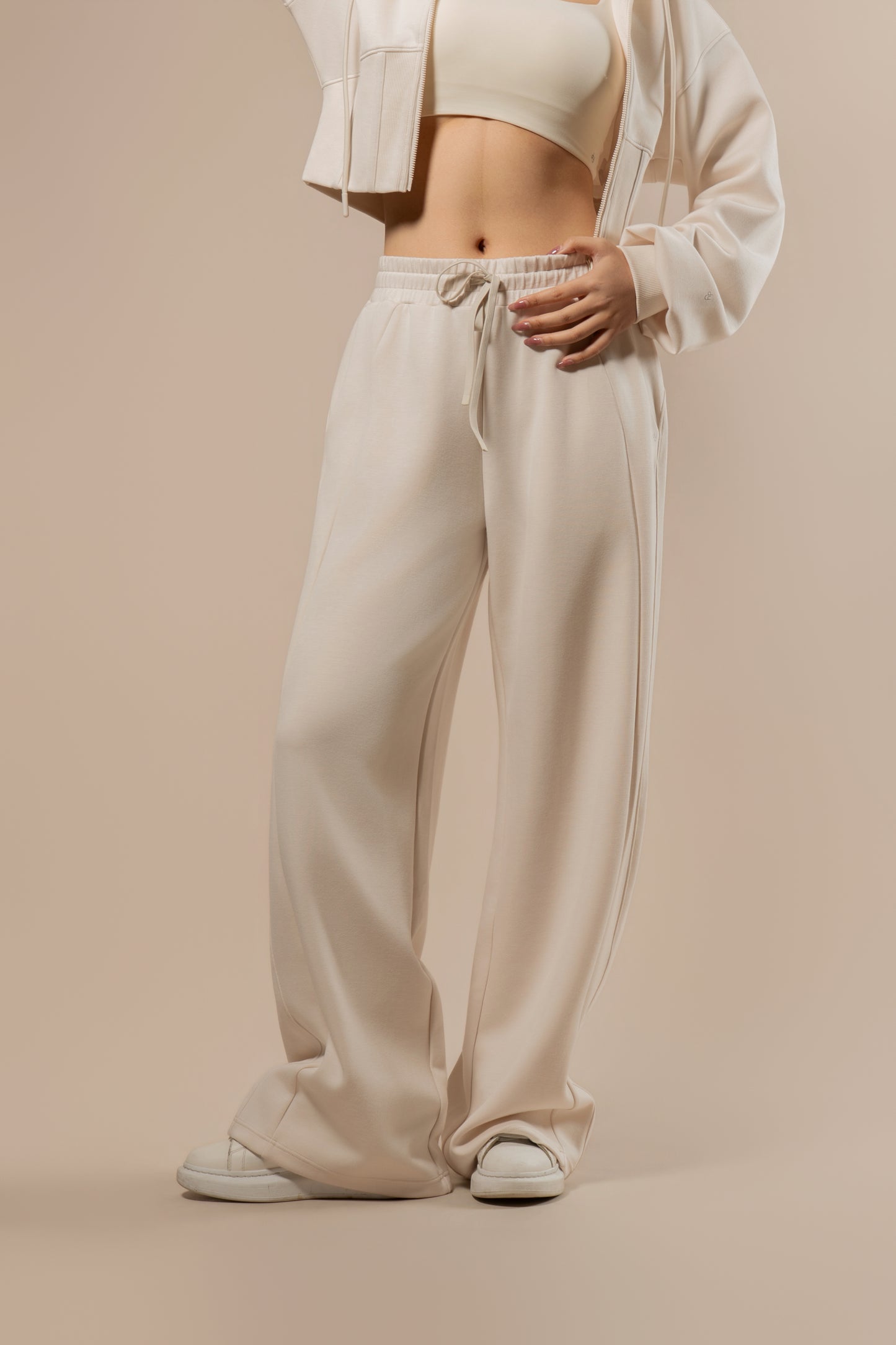 DY 雲朵棉抽繩直筒運動褲