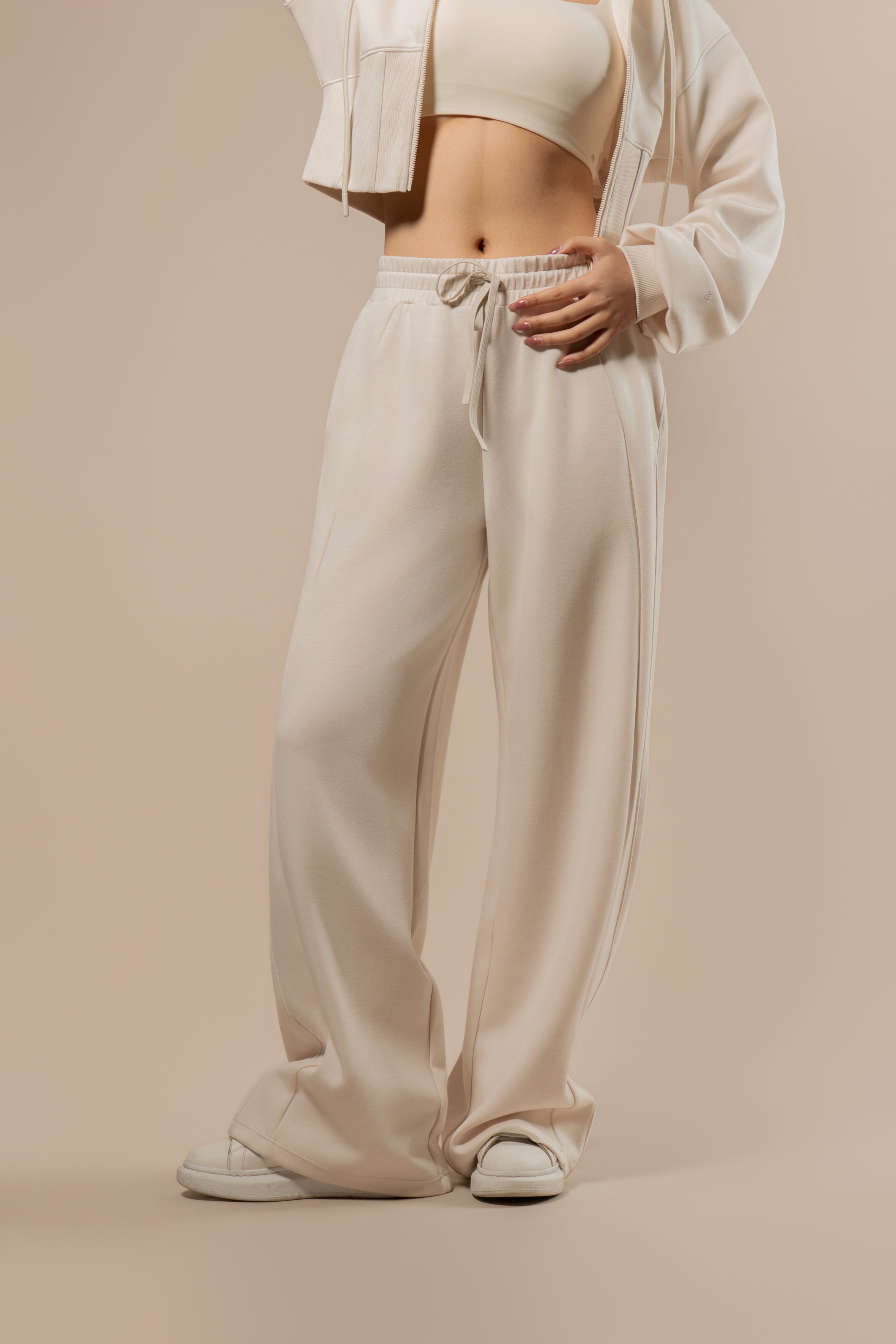 DY 雲朵棉抽繩直筒運動褲