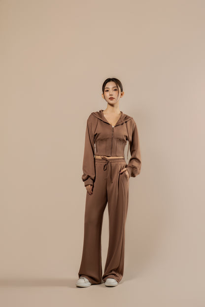 DY 雲朵棉抽繩直筒運動褲