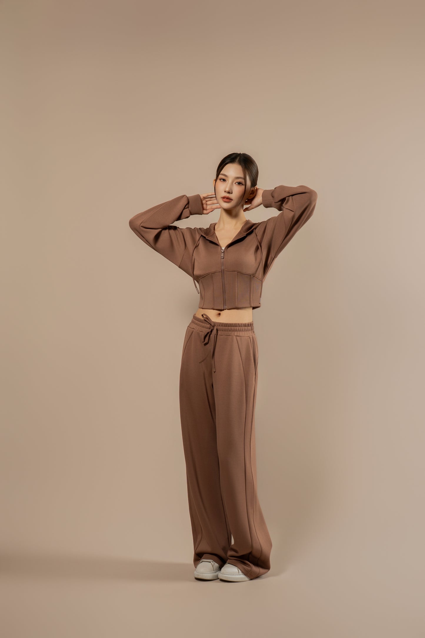 DY 雲朵棉抽繩直筒運動褲