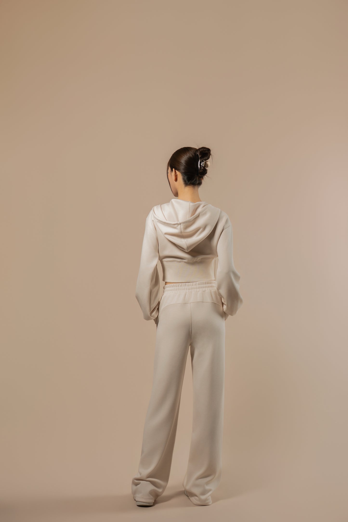 DY 雲朵棉連帽魚骨修腰外套