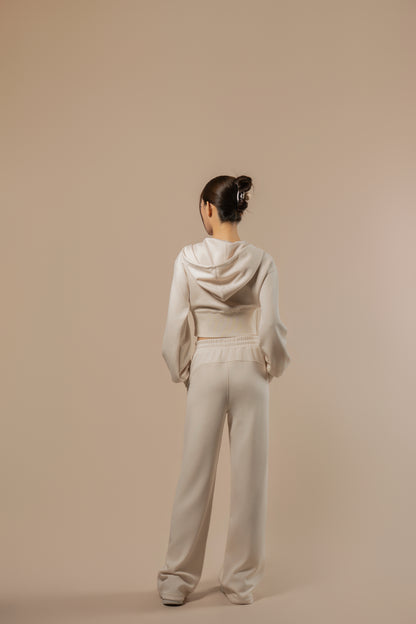 DY 雲朵棉連帽魚骨修腰外套