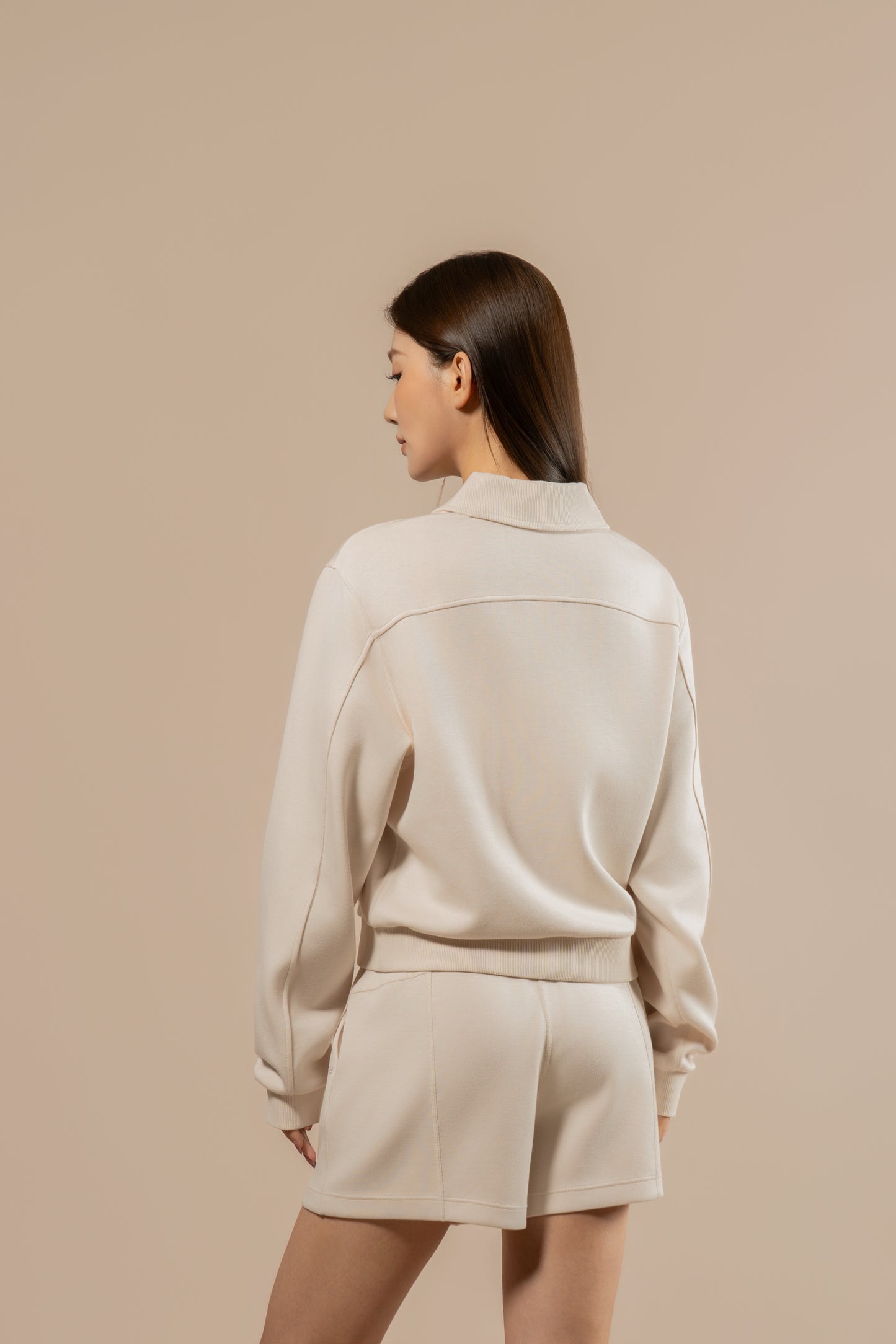 DY 雲朵棉POLO半拉鏈衛衣