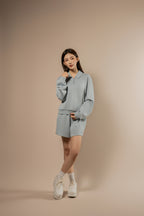 DY 雲朵棉POLO半拉鏈衛衣