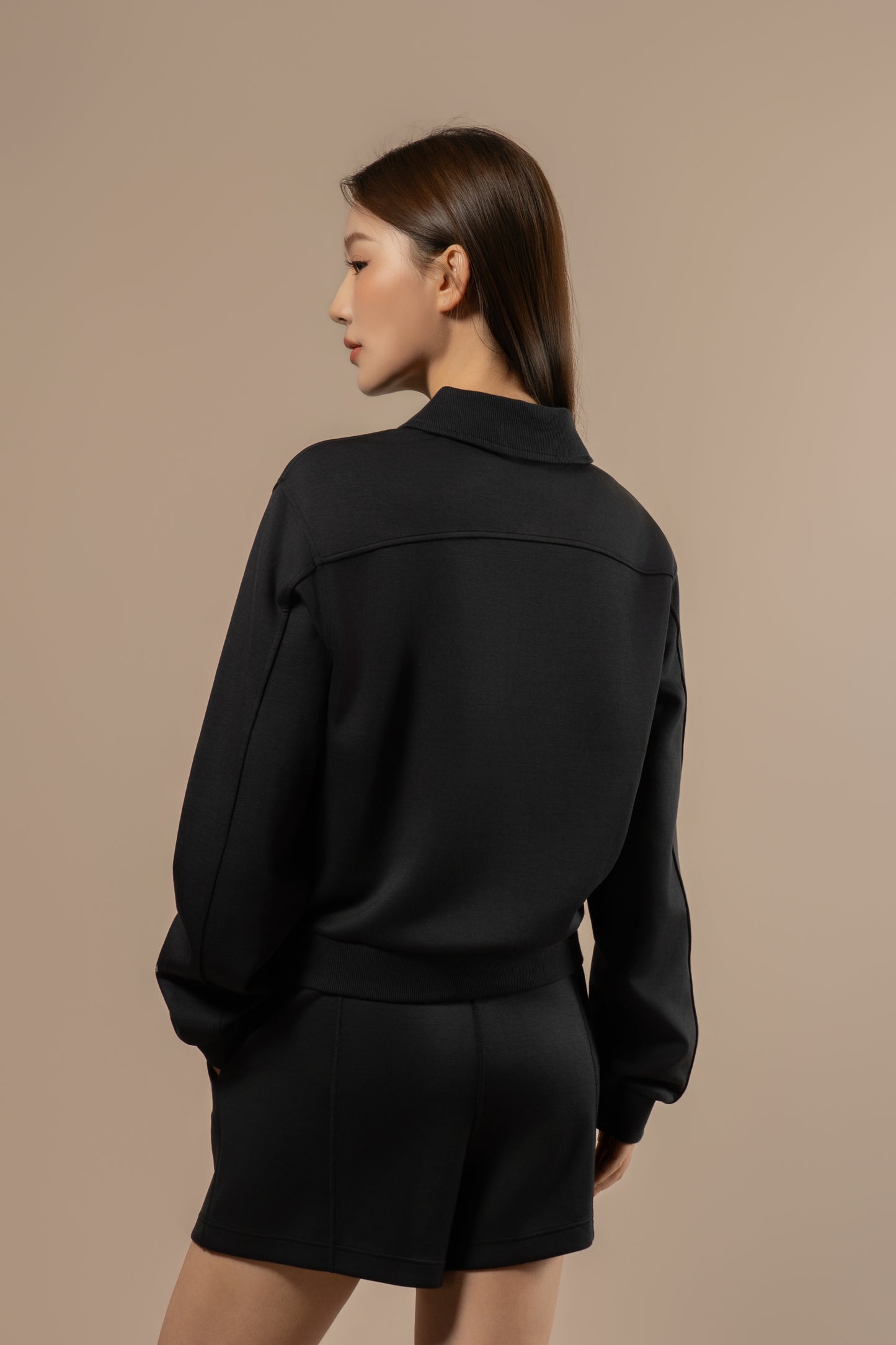 DY 雲朵棉POLO半拉鏈衛衣