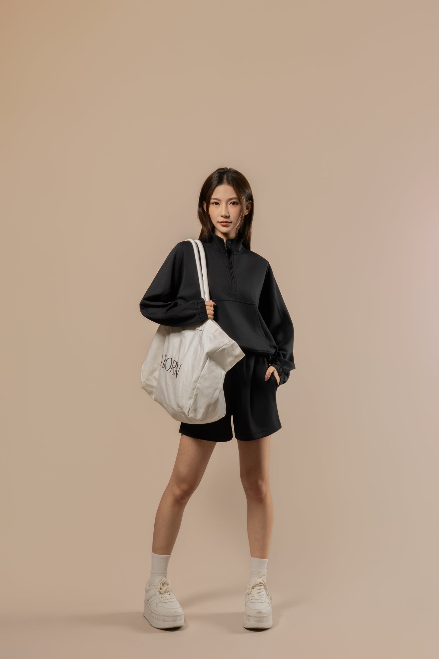 DY 雲朵棉舒適束腰衛衣