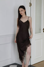 DCMR法式天絲蕾絲長裙