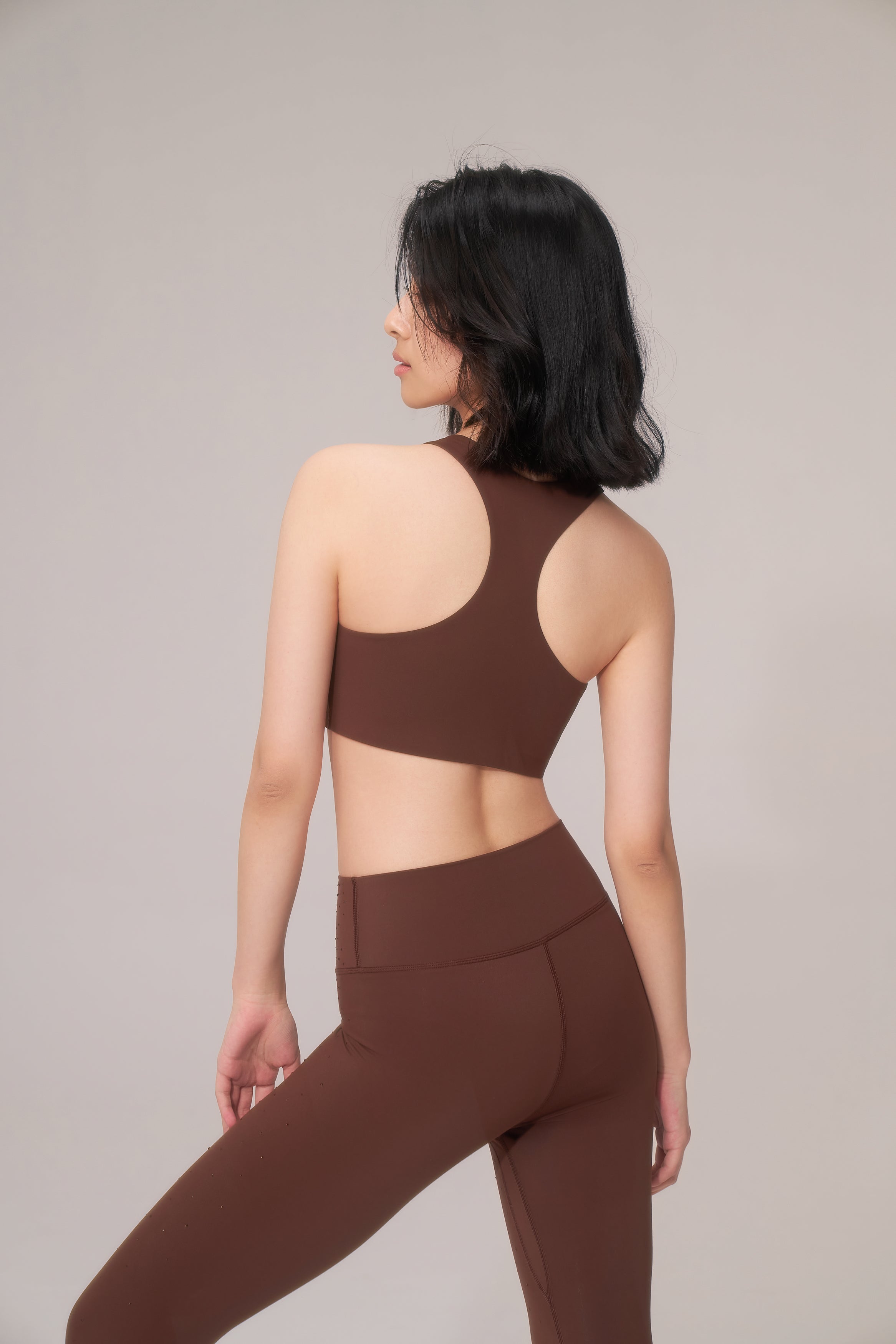 DY 帶鑽高領口運動內衣 Diamond high-neck sport bra