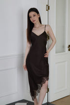 DCMR法式天絲蕾絲長裙