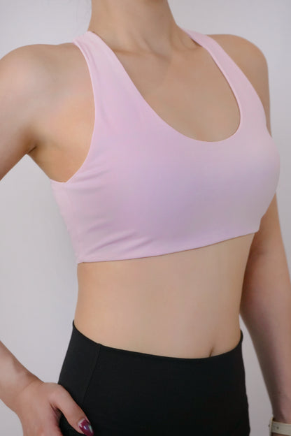 DY U領交叉美背運動上衣