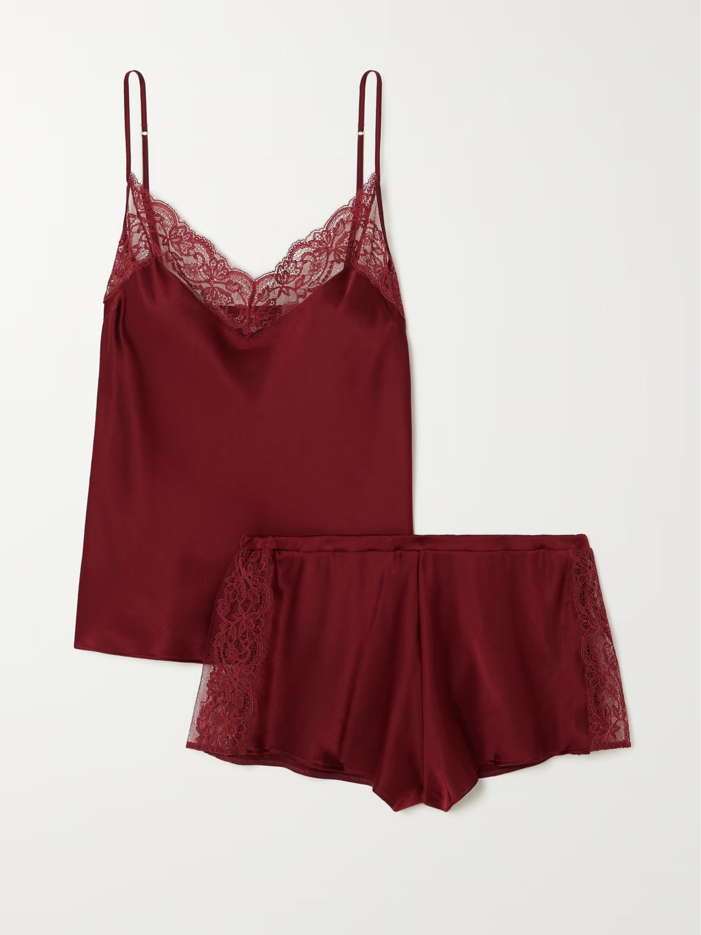 COOC DE MER Seraphine Camisole Mahogany & Short Mahogany