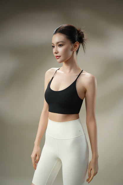 DY 幼肩帶聚攏運動內衣 Spaghetti strap push up bra top